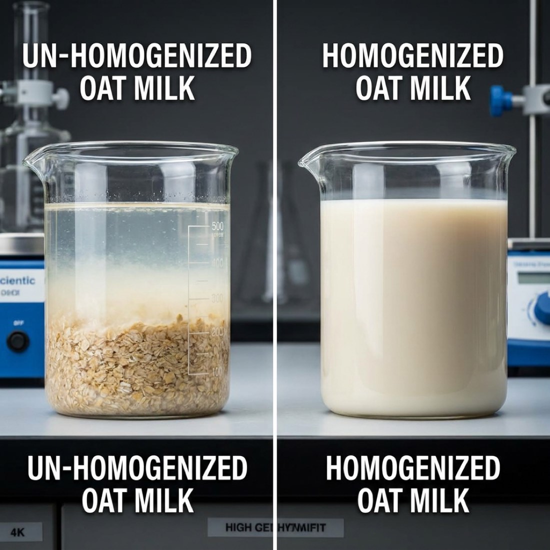 The Secret to Silky Plant-Based Milk: Why High PresThe Secret to Silky Plant-Based Milk: Why High Pressure Homogenization is Essential for Oat and Almond Milksure Homogenization is Essential for Oat and Almond Milk Stability