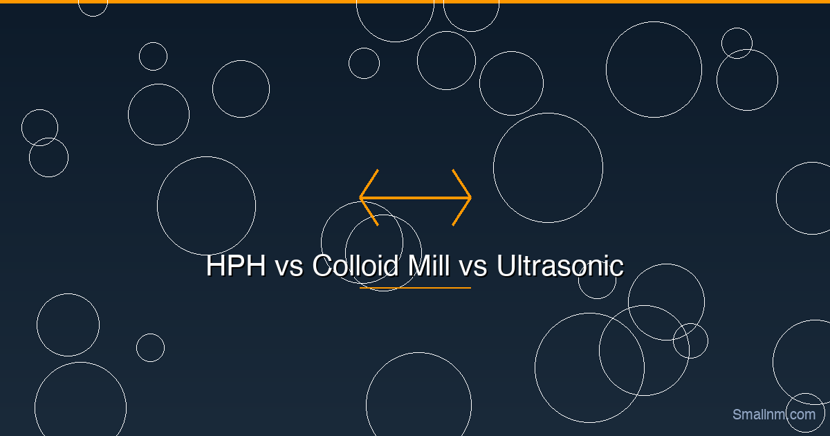 High Pressure Homogenizer vs Colloid Mill vs Ultrasonic Homogenizer ? Which Is Right for You?