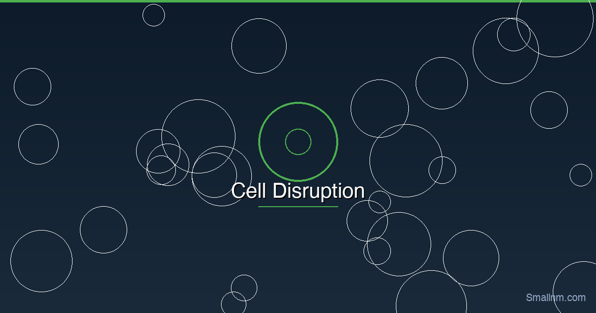 Cell Disruption Using High Pressure Homogenizer ? Methods, Optimization, and Scale-Up